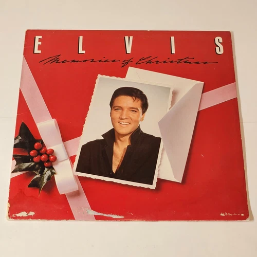 ELVIS PRESLEY - Memories of Christmas 1982 RCA CPL1-4395 Vinyl Record Album LP