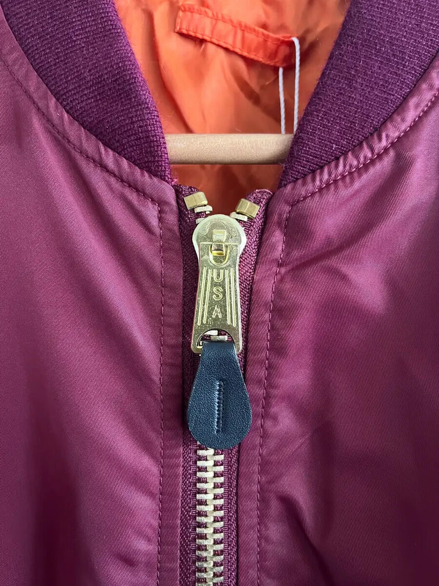 fostex garments bomber jacket flight ma-1 maroon raf simons fostex garments bomber jacket flight ma-1 maroon raf simons