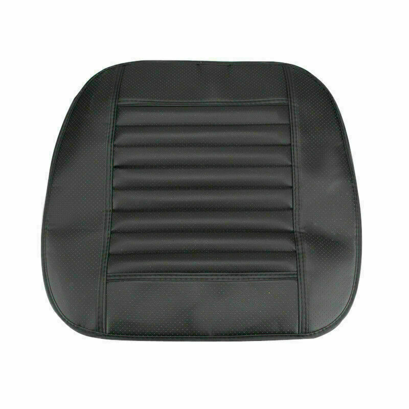 Car Front Seat Cover Full Surround PU Leather Seat Chair Cushion Mat