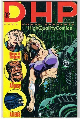 DARK HORSE PRESENTS #42, VF, Aliens, Horror, 1990 more DHP in store