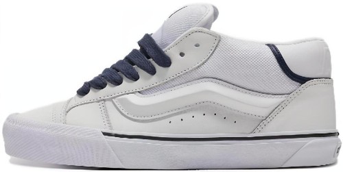 Vans Mens Knu Skool Utility Lace White Mid Suede Nylon Skate  display picture 2