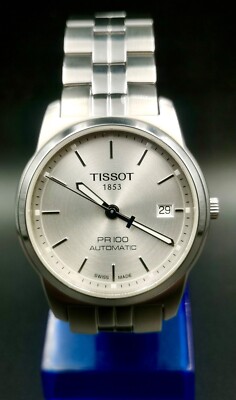 Nice Tissot 1853 PR 100 Automatic Men watch. Sapphire crystal. 25
