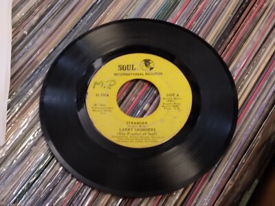 米LP Larry Saunders Stranger SLP100 SOUL INTERNATIONAL /00260 Larry Saunders The Prophet Of Soul – Stranger – Vinyl (LP