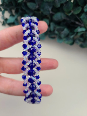 YEMAYA Santeria Orisha Bracelet - Yemaya, Yemoja, Lemoja, Yemanya Bracelet Ilde