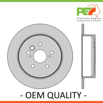 1x Brand New *PROTEX* Rotor - Rear For TOYOTA RAV4 ACA23R 4D SUV 4WD ...