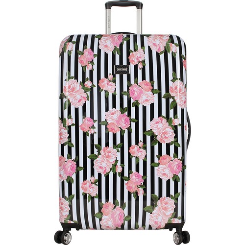 HARDSIDE SPINNER SUITCASE LUGGAGE ROSES 