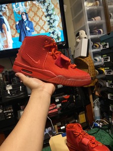 red october yeezy ebay