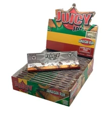 Juicy Jay’s Rolling Papers –Jamaican Rum – King Size-24pcs per display
