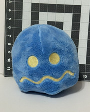 Pac-Man Blue Ghost Plush Stuffed Animal Soft Embroidered Face 2022