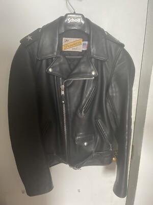 ジャケット・アウター DICKIES SCHOTT LEATHER COMBI JACKET 36 36 schott dickies LEATHER COMBI JACKET