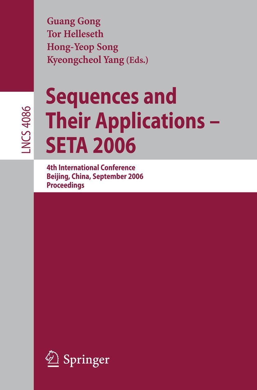 Thumbnail - Sequences And Their Applications ¿ Seta 2006 Guang Gong