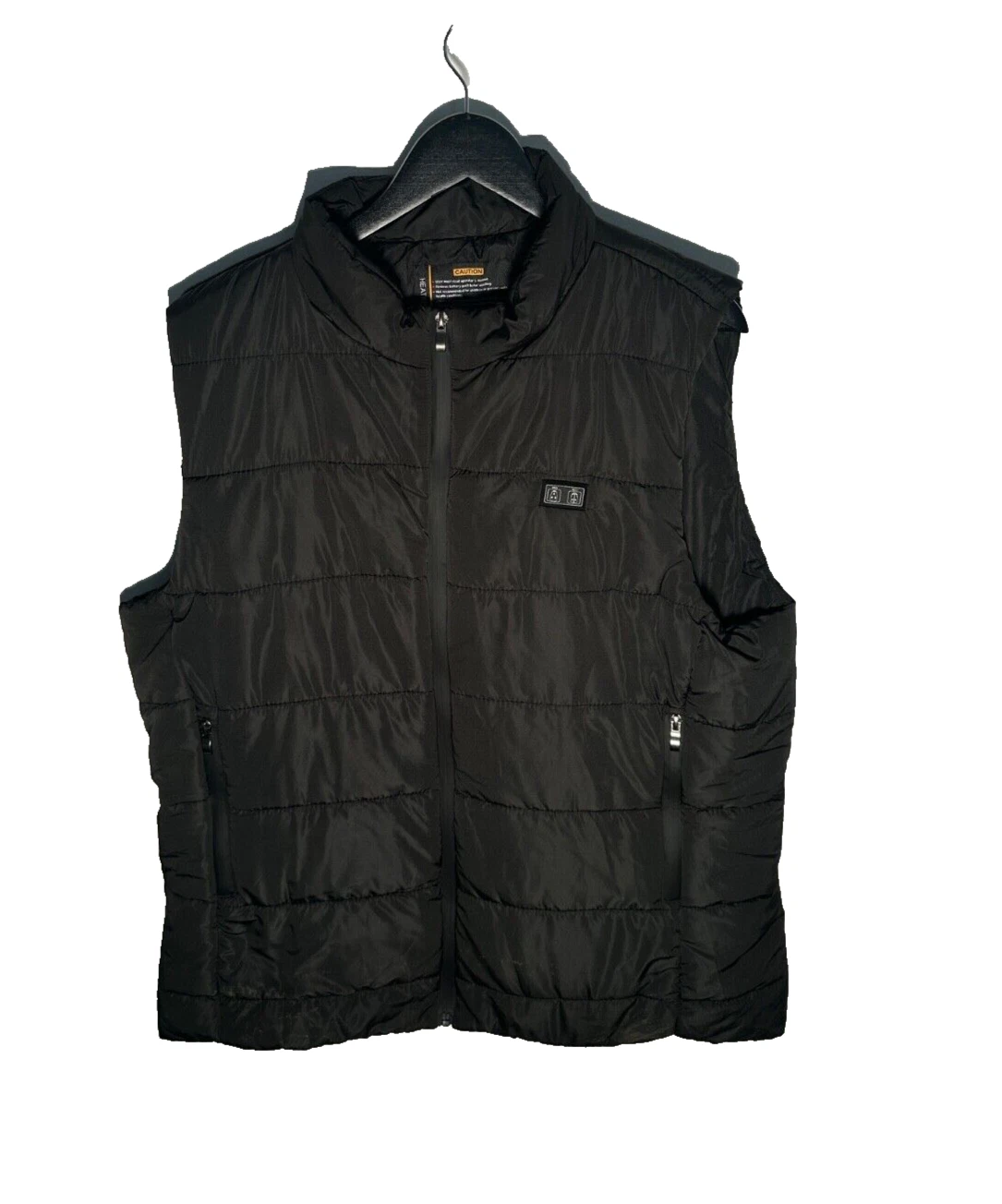 VZL Heated Vest Women & Men 3 Adjustable Temperature Lightweight Size XL battery