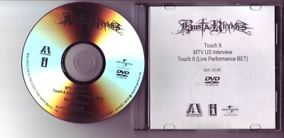 Busta Rhymes: touch it + MTV US Interiew + Live Performance BET  PROMO DVD