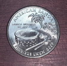 2009-D - American Samoa - U.S Territory State Quarter - UNC from US Mint