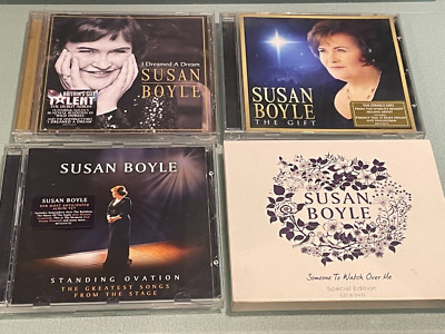 Susan Boyle from Britain's Got Talent - Quantity 4 CD Albums - 2009-2013 Simco