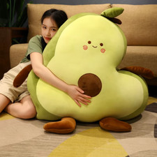 50-100CM Riesen Avocado Pl&uuml;sch Spielzeug Gef&uuml;llte Puppe Obst Kissen Geschenk XXL