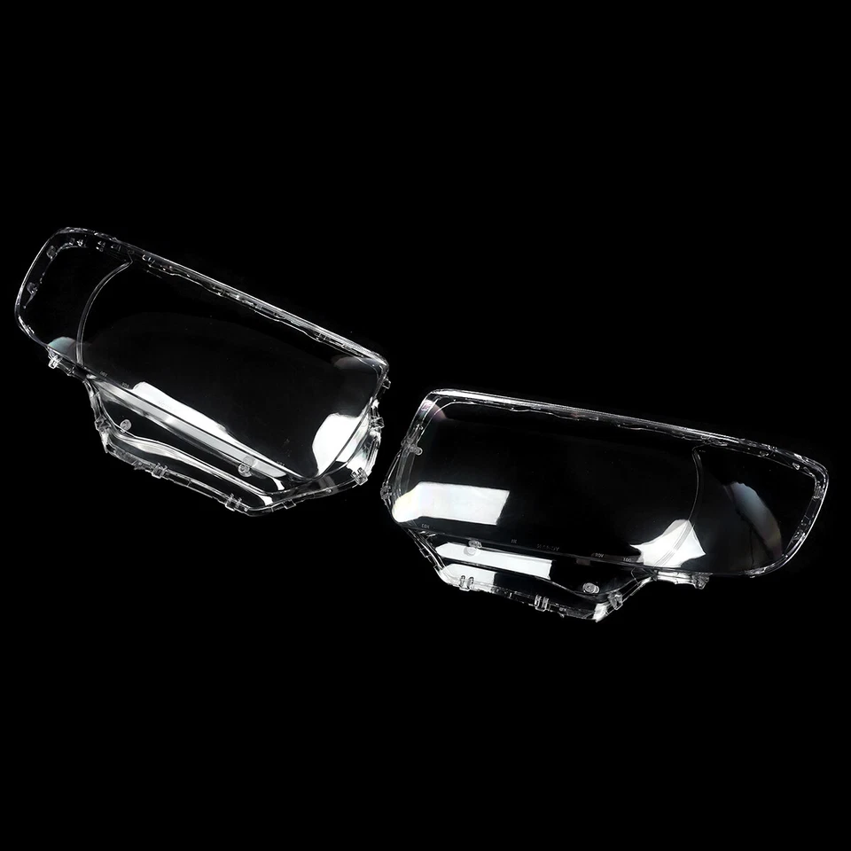 Pair Replace For Subaru Forester 2005-2008 Headlight Headlamp Lens Covers Shell - Imagem 3 de 4