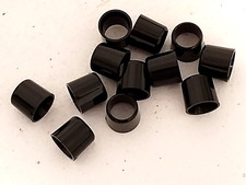 12 Golf 3/8" Black Ferrules for Wood Shaft ID .335"