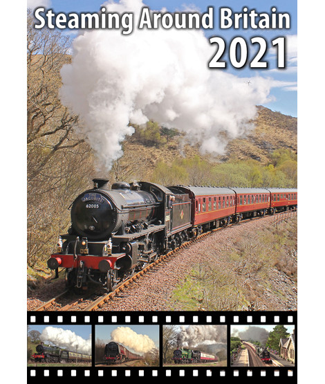 Steaming Around Britain 2021 DVD: Preserved Railways + Mainline + Steam Locos