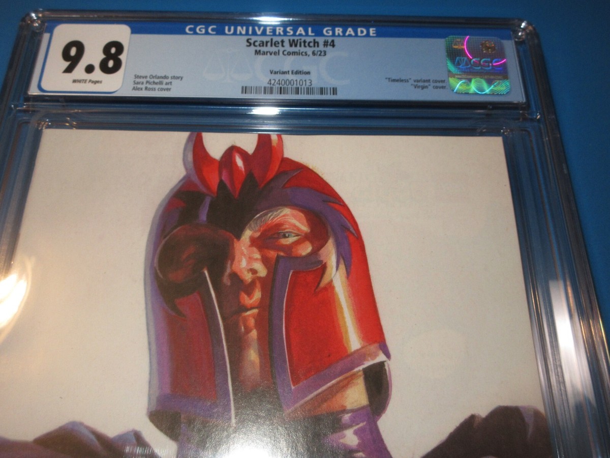 Scarlet Witch #4 Alex Ross Timeless Magneto Variant CGC 9.8 NM/M