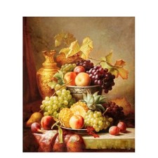 Paint By Numbers Adults kids Fruits Basket Scene DIY Painting Kit 40x50CM Canvas