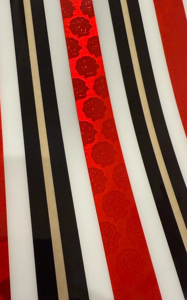 OHIO STATE BUCKEYES TAMAÑO COMPLETO EDICIÓN ROSE BOWL '22 O '24 RAYAS Y CALCOMANÍA CASCO Foto 2 de 4