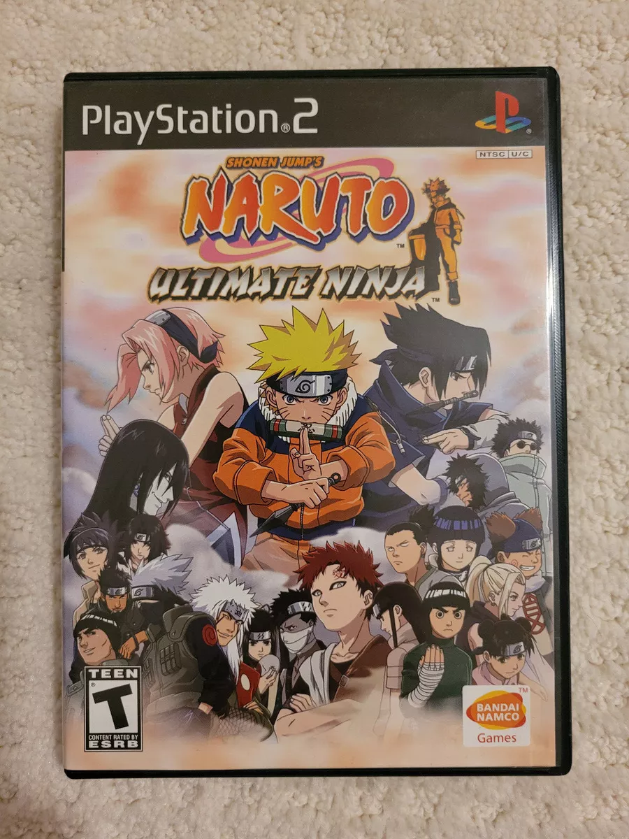 DISK ONLY* Naruto Shippuden Ultimate Ninja 5 Playstation 2 Two PS2