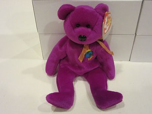 2000 millennium beanie baby value