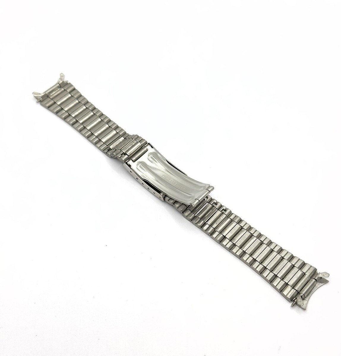 Seiko NOS Vintage 20mm x 18mm Stainless Steel Watch Bracelet, End
