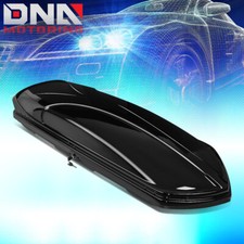 80x 30x 13 Glossy Vehicle Roof Top Cargo Storage Box Luggage Carrier Wlock