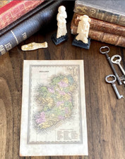 IRELAND. 1834 Original Map. Excellent condition. ULSTER, MUNSTER, GALWAY...+
