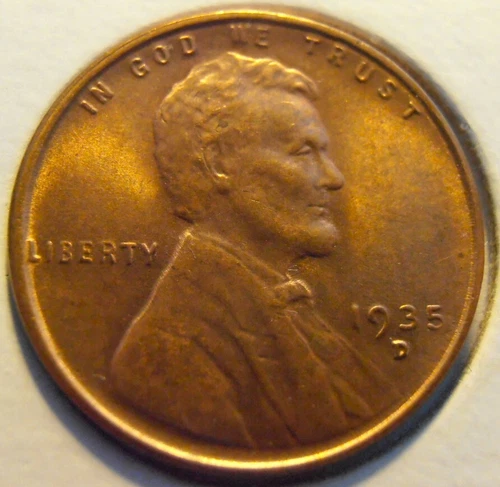 1935 D Lincoln Cent, BU (35DJS6)