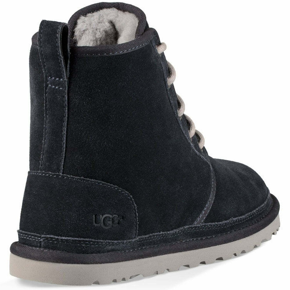 UGG Harkley Suede Lace-Up Boots True Navy Blue 11 UGG Blue Boots for Men for Sale | Shop New & Used Men main image 4