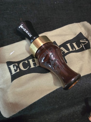 ECHO Timber Duck Call - Single Reed - Cocobolo Barrel - Bag & Paperwork @12 - Picture 8 of 9