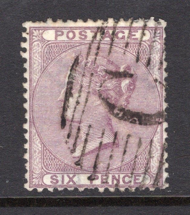 Great Britain 1862 6d Lilac - Sc# 39 - Used - SCV $160.00
