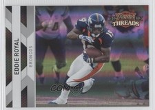 2010 Panini Threads Silver Century Proof 166/250 Eddie Royal #42 2u3