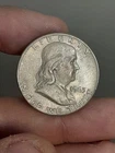 1963- D Franklin Half Dollar #10