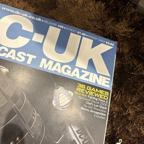 2X DC UK Dreamcast Magazine Issue 5 and 6. Sega vintage collectable merchandise.