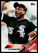 LeVar Burton 2016 Topps #FP-13 First Pitch (Series 1) Chicago White Sox