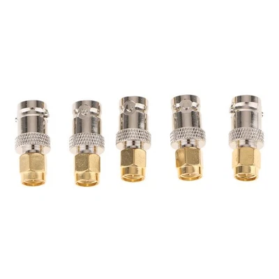 5 Pièces SMA Mâle à BNC Femelle SMA à BNC-JK RF Adaptateur D'antenne Radio - Photo 1/4