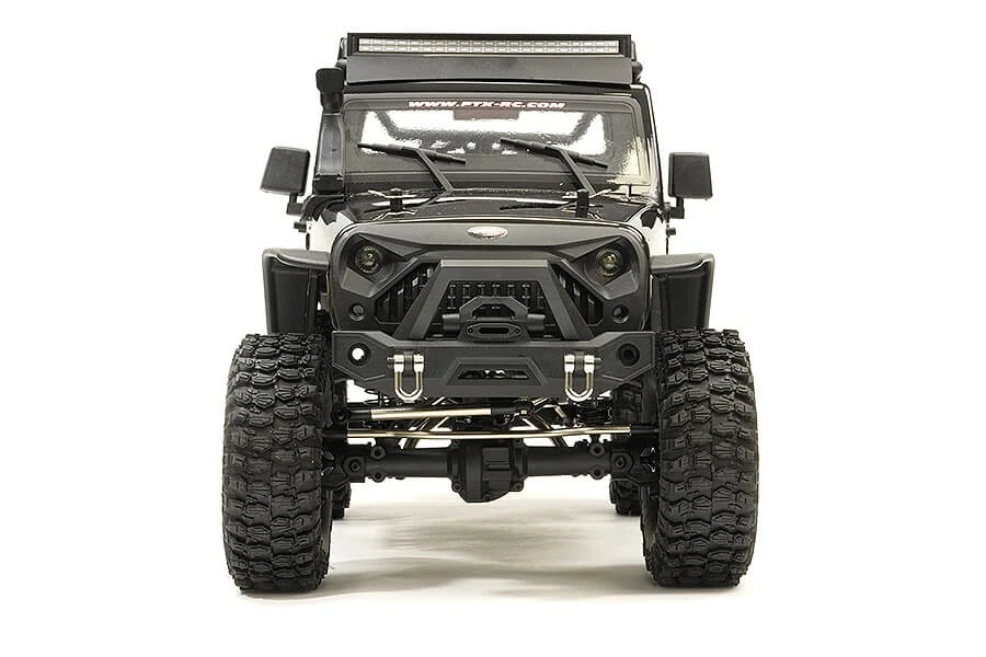 Camión sobre orugas FTX 1:10 Outback Fury 2.0 4x4 RTR de radiocontrol con luces - negro - Imagen 3 de 4