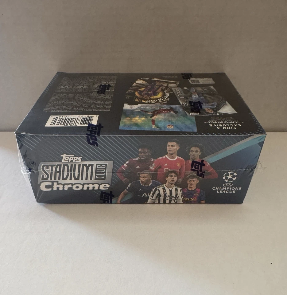 1) 2021-22 Stadium Club Chrome UEFA Champions League Mega Box - Image 2 of 4
