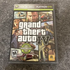 Microsoft Xbox 360- Grand Theft Auto 5 Game- Platinum Hits- W/ Map & Manual