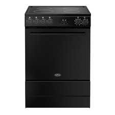Image of Belling Vision 60cm Electric Cooker with Induction Hob - Black 444412053