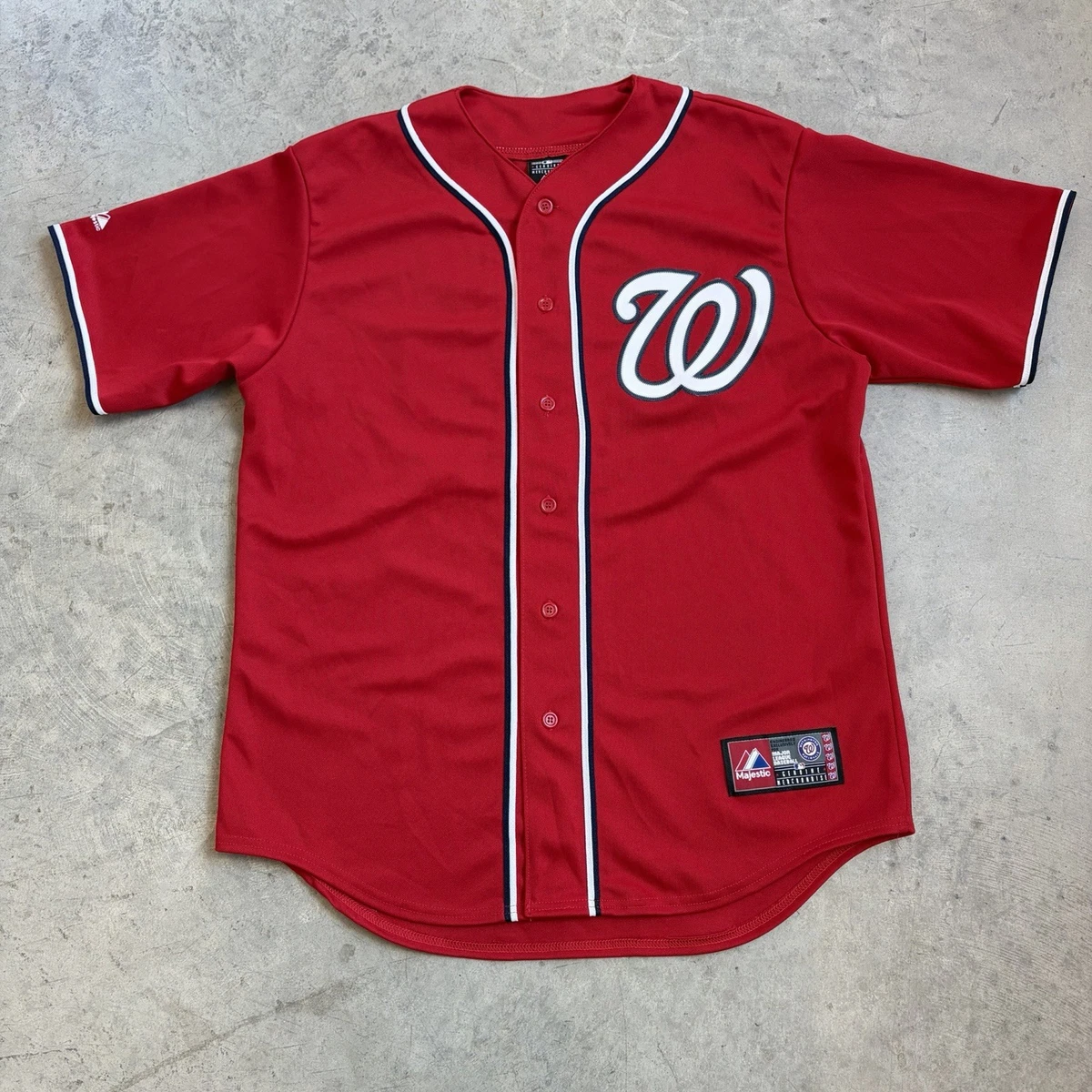 Majestic Washington Nationals MLB Jerseys for sale | eBay