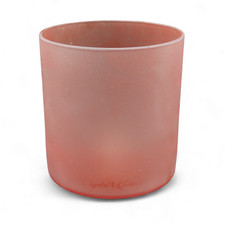 Crystal Tones 6" Pink Himalayan Salt Quartz Crystal Singing Bowl (A4+15)