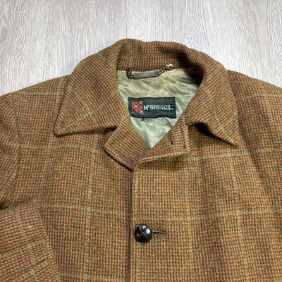 1960's Vtg MCGREGOR Overcoat 40 XL Winter Coat Jacket Tweed USA