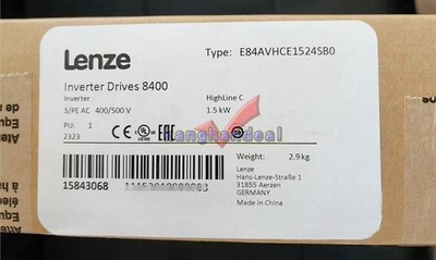 ONE NEW LENZE Inverter E84AVHCE1524SB0