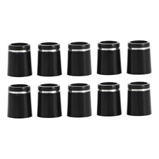 Golf Ferrules 10Pcs .355" Taper Tip Iron with Single Silver...