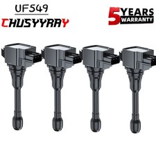 NEW 2026 4Pcs High Performance Ignition Coil For Nissan Altima 2.5L UF549